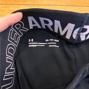 Under Armour Black HeatGear Compression Shorts